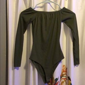 Ribbed Boohoo Bodysuit